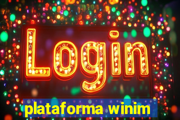 plataforma winim